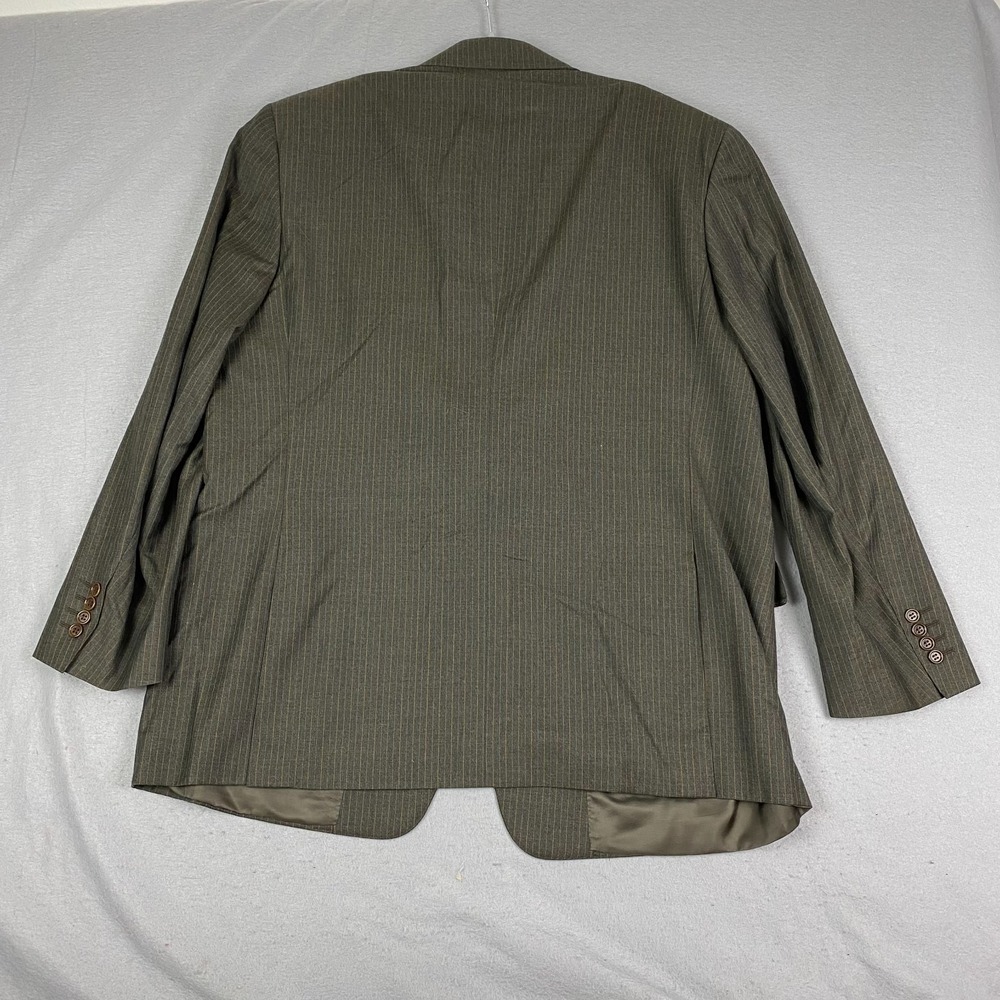 Canali Blazer Mens US 46 Wool brownish Gray Saks Fifth Super 120s Italy Jacket - Picture 9 of 16